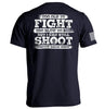 Too Old To Fight But I Can Still Shoot Pretty Damn Good by Shield Republic