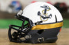 Navy Midshipmen Riddell Speed Mini Helmet - Two Toned White and Navy