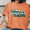 Nebraska State Vintage Shirt by EnjoyMyDesign LLC