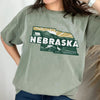 Nebraska State Vintage Shirt by EnjoyMyDesign LLC