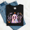 Neon Spooky Ghost Comfort Colors T-Shirt by Adorb Custom Tees