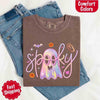 Neon Spooky Ghost Comfort Colors T-Shirt by Adorb Custom Tees
