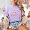 Neon Spooky Ghost Comfort Colors T-Shirt by Adorb Custom Tees