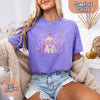 Neon Spooky Ghost Comfort Colors T-Shirt by Adorb Custom Tees