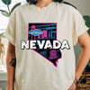 Nevada State Vintage Shirt by EnjoyMyDesign LLC