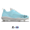 "Aqua Blue Pastel" New Balance FuelCell 4040v6 Cleats