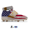 "USA Flag" New Balance Lindor 1 TPU Baseball Cleats