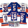 Autographed/Signed New York Hockey Jersey Mystery Box with PSA JSA or Beckett COA