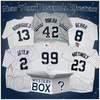 Autographed/Signed New York Baseball Jersey Mystery Box with PSA JSA or Beckett COA