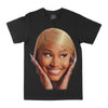 Nicki Minaj "Big Face Blonde Hair" Graphic Tee by Obsessed with graphic tees