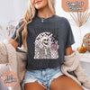 Nightmare Before Coffee Comfort Colors Shirt – Skeleton Funny Halloween Tee by Adorb Custom Tees