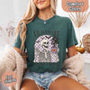 Nightmare Before Coffee Comfort Colors Shirt – Skeleton Funny Halloween Tee by Adorb Custom Tees