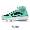 "Black Mint" Nike Alpha Huarache Elite 3 Mid Cleats