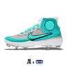 "Cartoon" Nike Alpha Huarache Elite 3 Mid Cleats