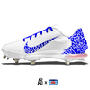 "Blue Elephant" Nike Force Zoom Trout 7 Pro Cleats