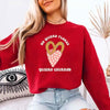 No Quiero Flores Valentine Sweatshirt - Cute Churros Valentine Day's Sweater by Adorb Custom Tees