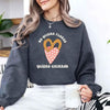 No Quiero Flores Valentine Sweatshirt - Cute Churros Valentine Day's Sweater by Adorb Custom Tees