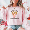 No Quiero Flores Valentine Sweatshirt - Cute Churros Valentine Day's Sweater by Adorb Custom Tees