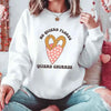 No Quiero Flores Valentine Sweatshirt - Cute Churros Valentine Day's Sweater by Adorb Custom Tees