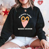 No Quiero Flores Valentine Sweatshirt - Cute Churros Valentine Day's Sweater by Adorb Custom Tees