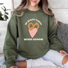 No Quiero Flores Valentine Sweatshirt - Cute Churros Valentine Day's Sweater by Adorb Custom Tees