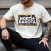 North Dakota State Vintage Shirt by EnjoyMyDesign LLC