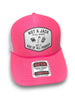 Not A Jack Of All Trades But A Hoe Of All Hobbies Trucker Hat by Luckless Outfitters