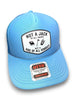 Not A Jack Of All Trades But A Hoe Of All Hobbies Trucker Hat by Luckless Outfitters