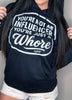 You're Not An Influencer You're Just A Whore Hoodie by Luckless Outfitters
