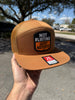 Not Flirting Just Autistic | 7 Panel Canvas Patch Snapback by Luckless Outfitters