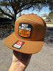 Not Flirting Just Autistic | 7 Panel Canvas Patch Snapback by Luckless Outfitters