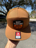 Not Flirting Just Autistic | 7 Panel Canvas Patch Snapback by Luckless Outfitters