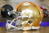 Notre Dame Fighting Irish Riddell Speed Authentic Helmet - HydroFX Gold