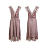 Sexy Polka Dot Nightdress Princess Cami Dress Summer Women Mesh Private Pajamas Backless Outerwear