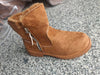 Women’s Velvet Lined Cotton Snow Boots — Plus Size Winter Warm Boots by FitiqueFit