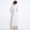 White Elegant Light New Temperament Slimming Dress