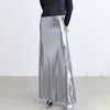 High Street Reflective Waist A- Line Skirt