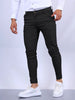 👔 Men's Slim Fit Button Trousers – Versatile Office & Casual Wear by FitiqueFit