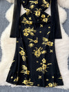 Dress Two-piece Set Outer Long-sleeves Blouse