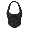 Black Halter Tube Top Chest Support Ladies Shapewear
