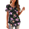 Women's Fashion Loose Short Sleeve 3D Printed T-shirt