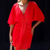 Women Clothing Summer Solid Color Elegant Irregular Asymmetric Slim Fit Dress Women