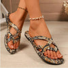 Women’s Boho Flat Printed Slippers by FitiqueFit