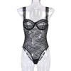 Sexy Lingerie One-Piece Women Summer Lace Floral Comfortable Close-Fitting One-Piece