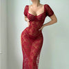 Sexy See through Lace Sheath Dress Passion Sexy Lingerie Women