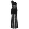 Spring Women Clothing Sexy Diagonal Collar Cropped Top Sheath Dress Two Piece Sets Women