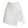 Retro Buckle Lace-up Skirt Women
