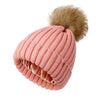 Soft Beanie Fluffy Ball Cap — Warm Knitted Winter Hat with Pom Pom by FitiqueFit