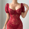 Sexy See through Lace Sheath Dress Passion Sexy Lingerie Women