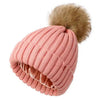Soft Beanie Fluffy Ball Cap — Warm Knitted Winter Hat with Pom Pom by FitiqueFit